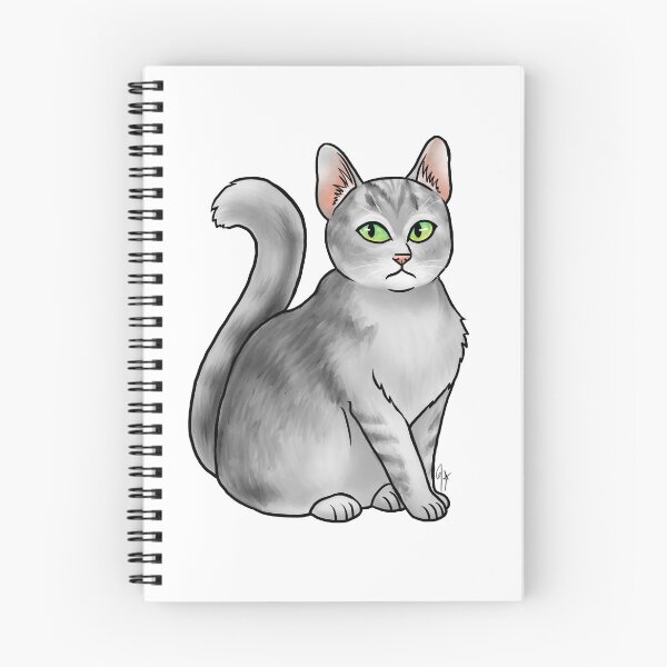 Item preview, Cat - Burmilla - Gray designed and sold by Jennifer Stolzer.
