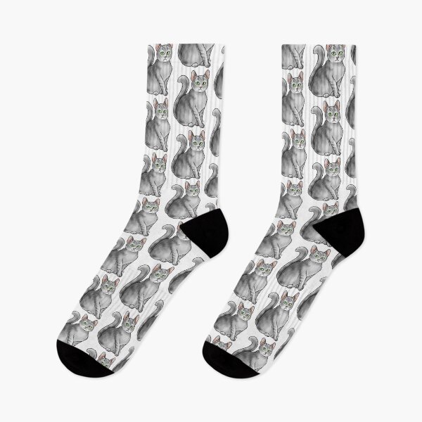 Item preview, Cat - Burmilla - Gray designed and sold by Jennifer Stolzer.