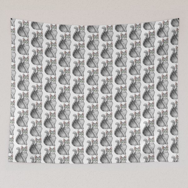 Item preview, Cat - Burmilla - Gray designed and sold by Jennifer Stolzer.