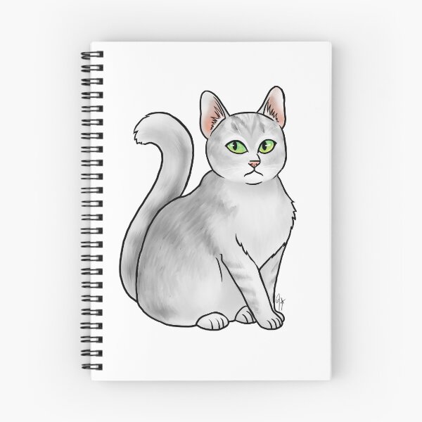 Item preview, Cat - Burmilla - White designed and sold by Jennifer Stolzer.
