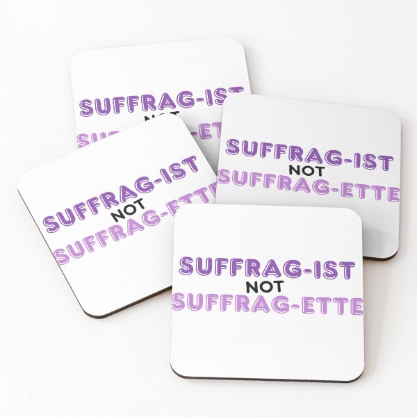 Item preview, SUFFS Broadway Suffragist not suffragette  designed and sold by baranskini.