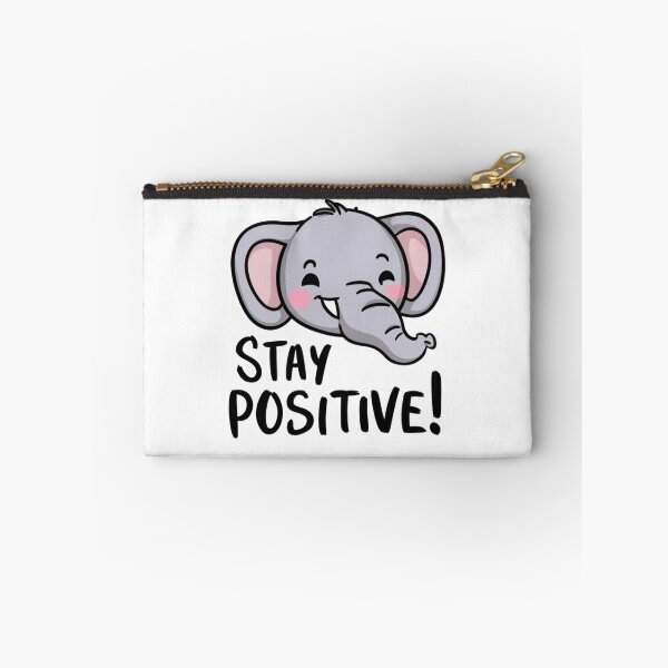 Item preview, Smiling elephant - Stay Positive designed and sold by vk09.