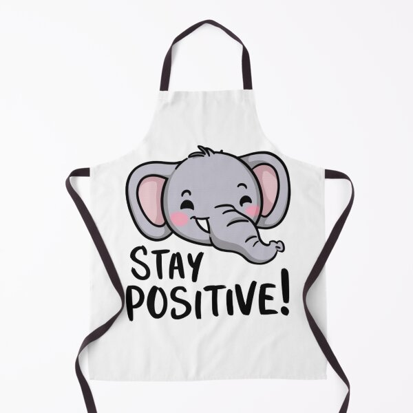 Item preview, Smiling elephant - Stay Positive designed and sold by vk09.