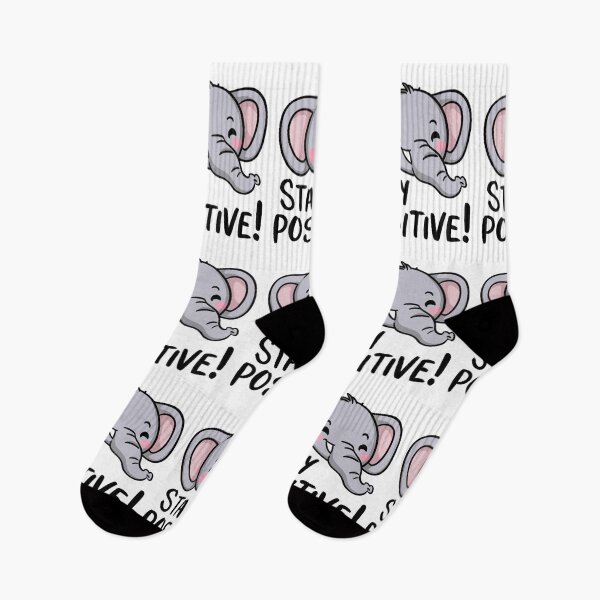 Item preview, Smiling elephant - Stay Positive designed and sold by vk09.