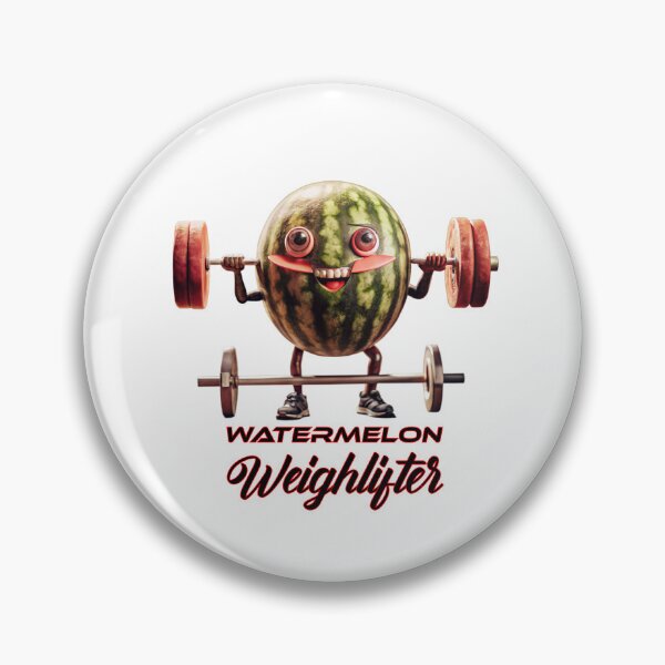 Item preview, Juicy Watermelon Weightlifter T-Shirt Designs to Brighten Your Wardrobe designed and sold by Techflare.