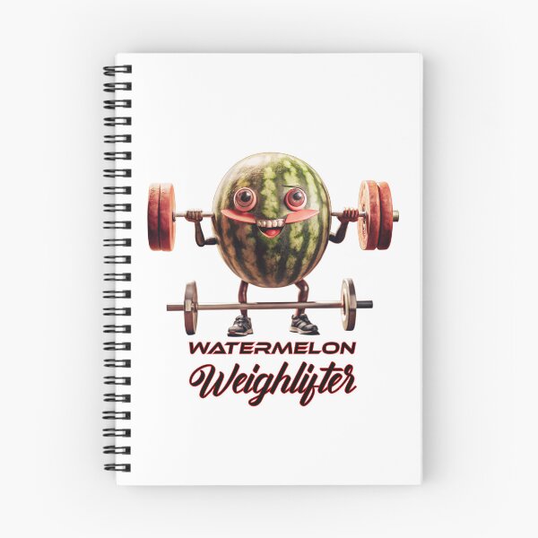 Item preview, Juicy Watermelon Weightlifter T-Shirt Designs to Brighten Your Wardrobe designed and sold by Techflare.
