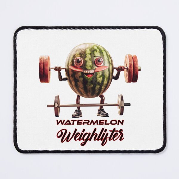 Item preview, Juicy Watermelon Weightlifter T-Shirt Designs to Brighten Your Wardrobe designed and sold by Techflare.