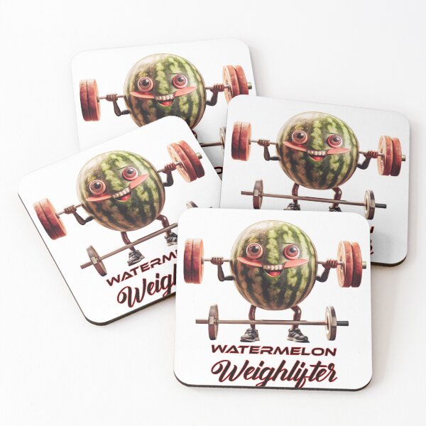 Item preview, Juicy Watermelon Weightlifter T-Shirt Designs to Brighten Your Wardrobe designed and sold by Techflare.