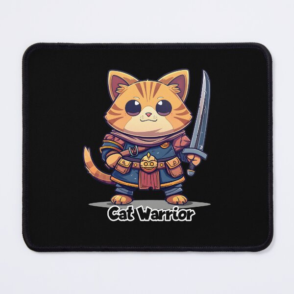 Item preview, Cute Cat warrior digital paper designed and sold by Phongphut.