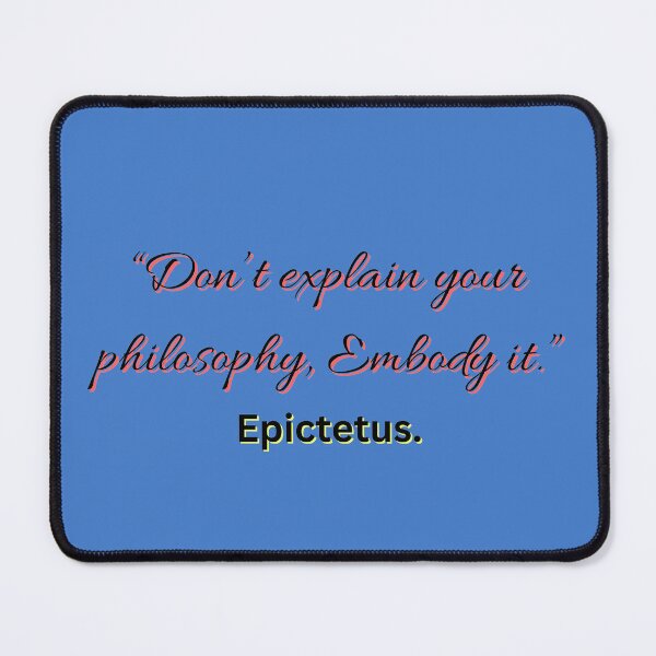 Item preview, Epictetus - Don't explain designed and sold by Byoudesigns.