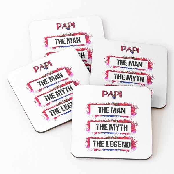 Item preview, Papi The Man The Myth The Legend Cool Papi Best Dad Ever designed and sold by Creat-Des.
