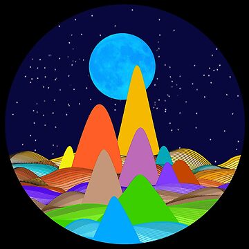 Artwork thumbnail, Fanciful Hills -4 by Vk91