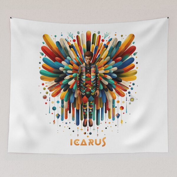 Item preview, Mythology Creatures: Icarus designed and sold by ForeverPrintsOK.