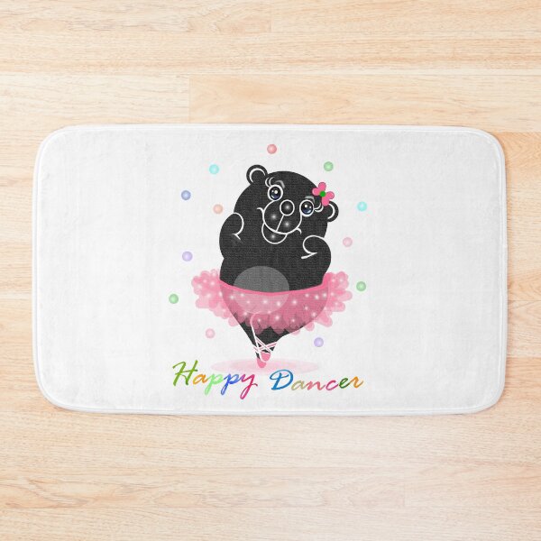Item preview, Dancing black bear  designed and sold by Shirley cute art .