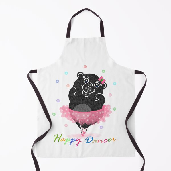 Item preview, Dancing black bear designed and sold by Shirley cute art .