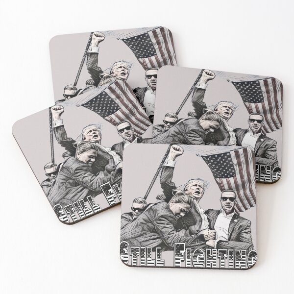Item preview, Donald J Trump: Still Fighting - Assassination Attempt designed and sold by Shounenbat.