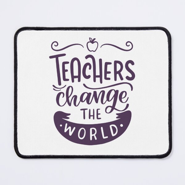 Item preview, Teachers change the world designed and sold by Feather Art Shop.