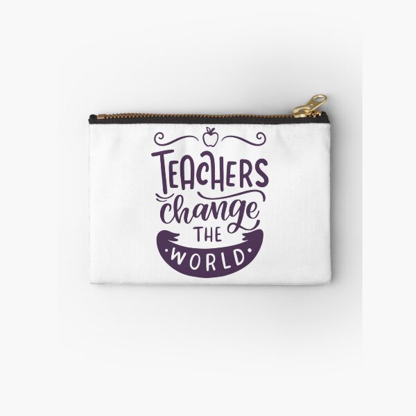 Item preview, Teachers change the world designed and sold by Feather Art Shop.