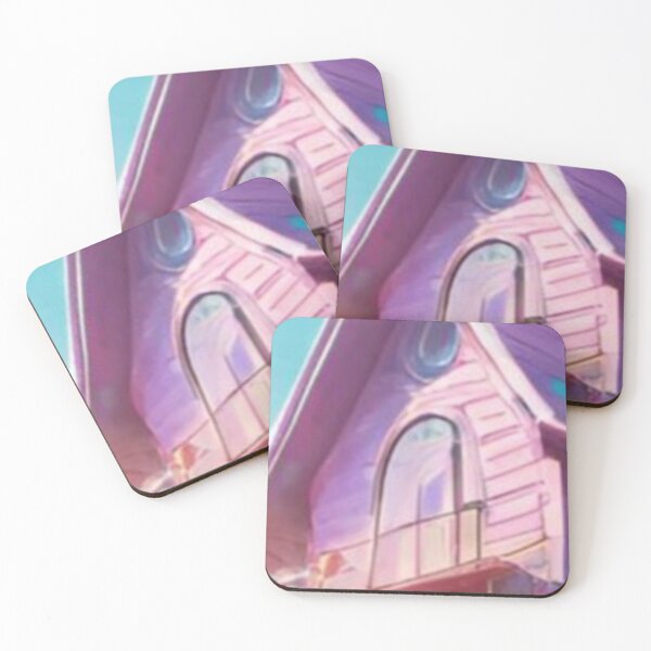Item preview, A Charming House with a Pink Exterior designed and sold by masabo.