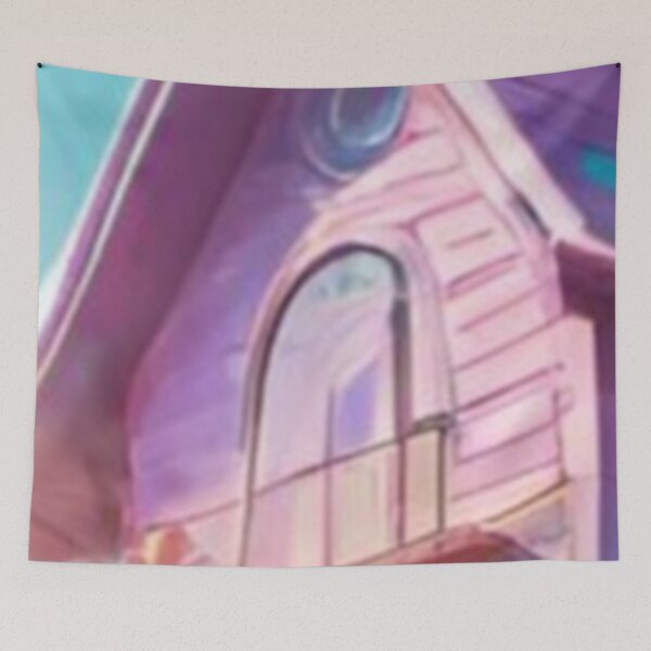 Item preview, A Charming House with a Pink Exterior designed and sold by masabo.