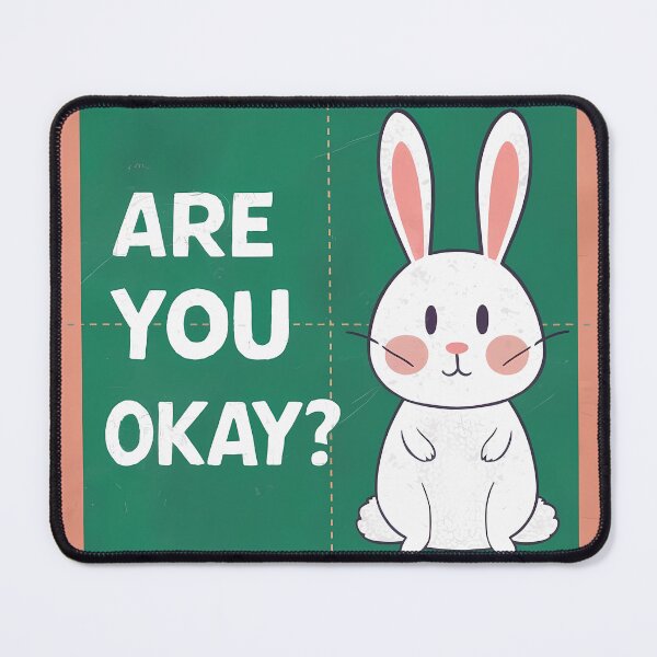 Item preview, Rabbit ask are you ok in board designed and sold by RAZ1995.