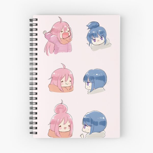 Item preview, Laid Back Camp - Kagamihara Nadeshiko and Shima Rin designed and sold by ForevFantasy.