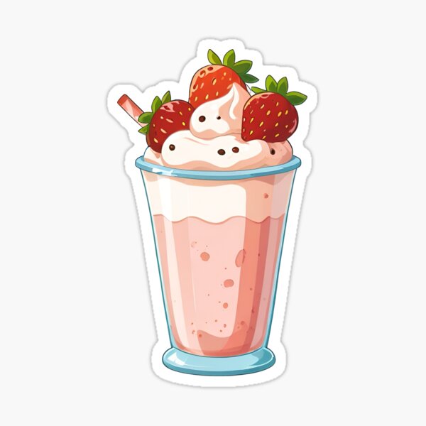 Item preview, strawberry milkshake  designed and sold by Mrwolf-designs.