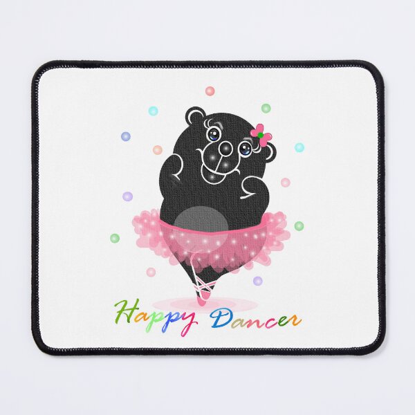 Item preview, Dancing black bear designed and sold by Shirley cute art .