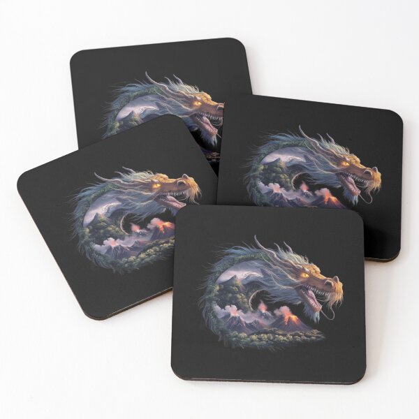 Item preview, Dragon Among Mountains and Volcanoes designed and sold by Street Corsairs.
