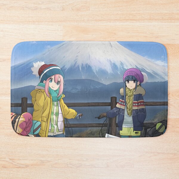 Item preview, Laid Back Camp - Bike Riding on Mountain Side  designed and sold by ForevFantasy.
