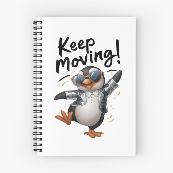 Item preview, Dancing penguin - Keep Moving designed and sold by vk09.