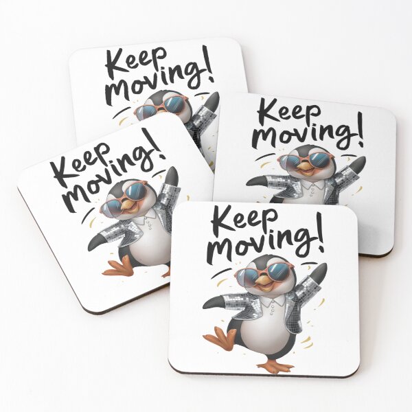 Item preview, Dancing penguin - Keep Moving designed and sold by vk09.