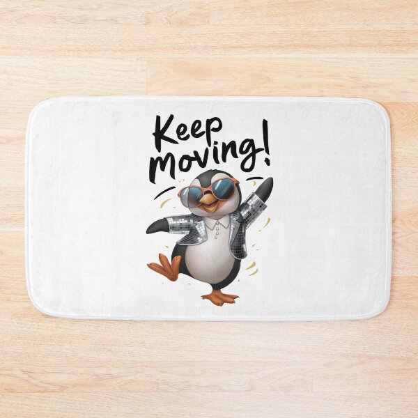 Item preview, Dancing penguin - Keep Moving designed and sold by vk09.