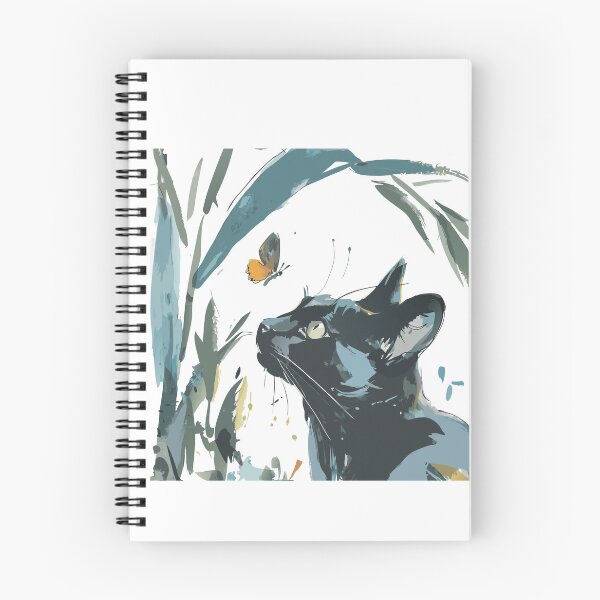 Item preview, Graceful Russian Blue with Butterfly designed and sold by jubileejungle.