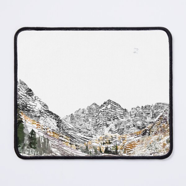 Item preview, 'Peaking' Mountain Painting Watercolor Landscape Contemporary Impressionism designed and sold by Venus-in-Virgo.