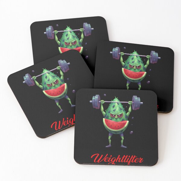 Item preview, Eye-Catching Watermelon Weightlifter T-Shirt Designs for Fun Lovers designed and sold by Techflare.