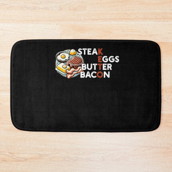 Item preview, Steak Eggs Butter Bacon Keto No Diet Day Ketogenic designed and sold by Dressed For  Duty.