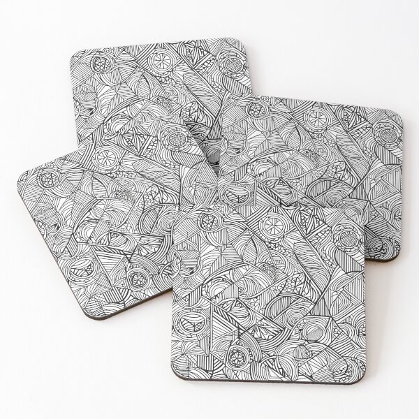 Item preview, Geometric-pattern #23 designed and sold by Kaleidoscope Print.
