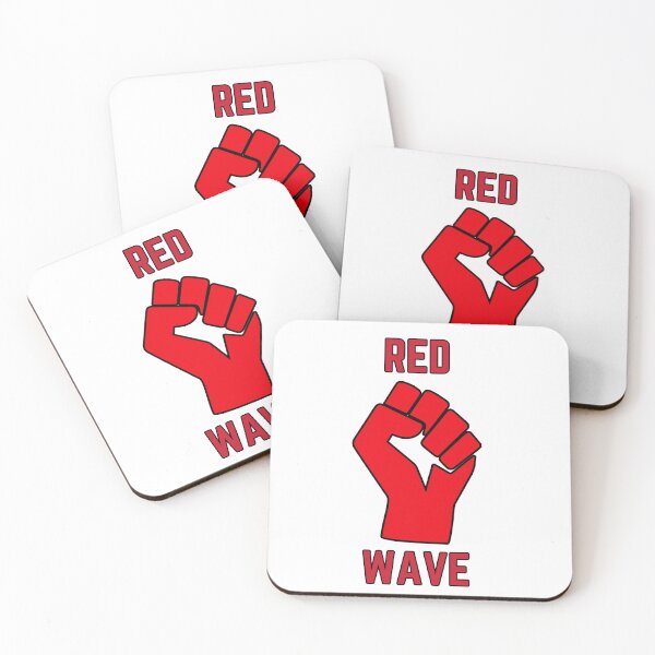 Item preview, Red Wave designed and sold by Surf-and-Sky.