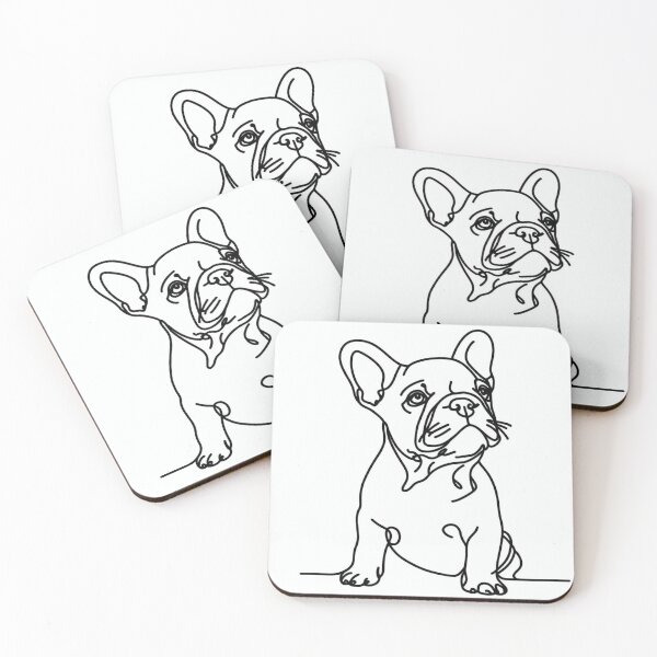 Item preview, Line Art French Bulldog designed and sold by AllenellA.