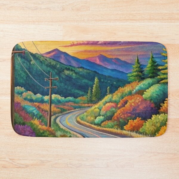 Item preview, Beautiful travel landscape on the road designed and sold by catcraftss.