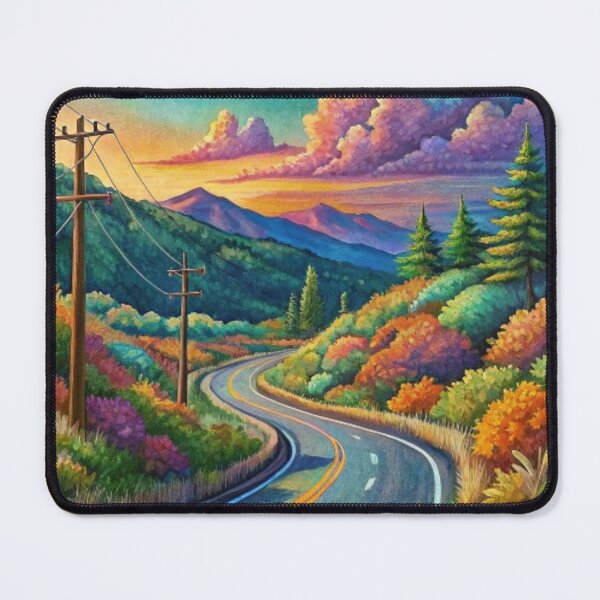 Item preview, Beautiful travel landscape on the road designed and sold by catcraftss.