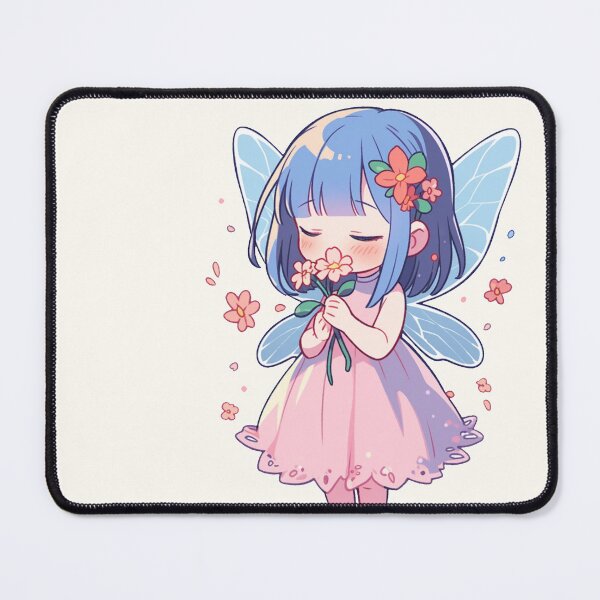 Item preview, Fairy Smelling Flowers | Print designed and sold by Unrooted.