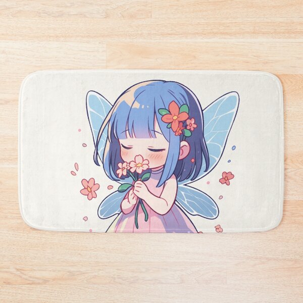 Item preview, Fairy Smelling Flowers | Print designed and sold by Unrooted.