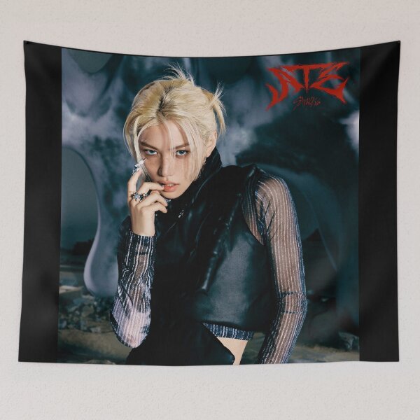 Item preview, Lee Felix Stray Kids (스트레이 키즈) "ATE" TEASER IMAGE SKZ kpop ot8 designed and sold by Kpop-Noona.