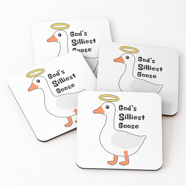 Item preview, God's Silliest Goose! Cute Funny Silly Goose Pun designed and sold by PMCreative.