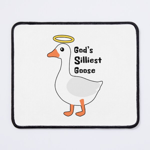 Item preview, God's Silliest Goose! Cute Funny Silly Goose Pun designed and sold by PMCreative.