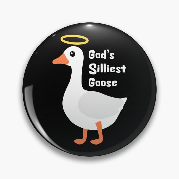 Item preview, God's Silliest Goose! Cute Funny Silly Goose designed and sold by PMCreative.