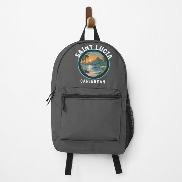 Item preview, Saint Lucia - Caribbean (with Black Lettering) designed and sold by VelvetRoom.