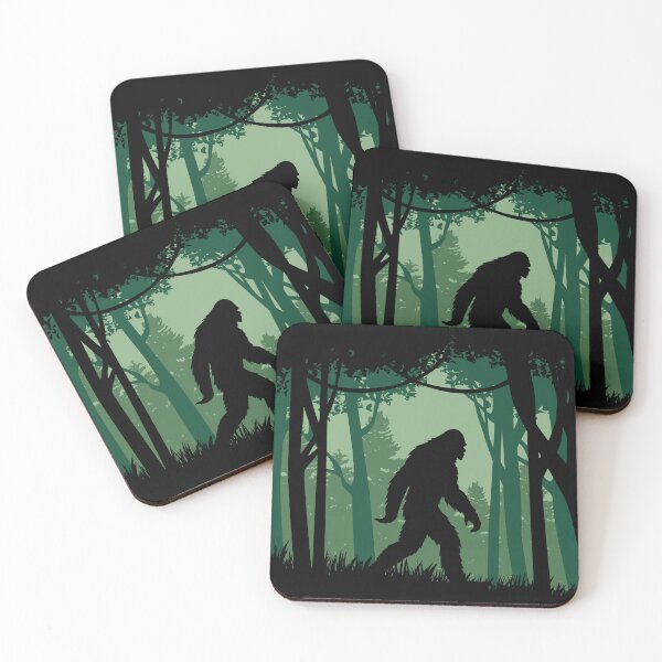 Item preview, Sasquatch en el bosque (verde) designed and sold by danielasynner.